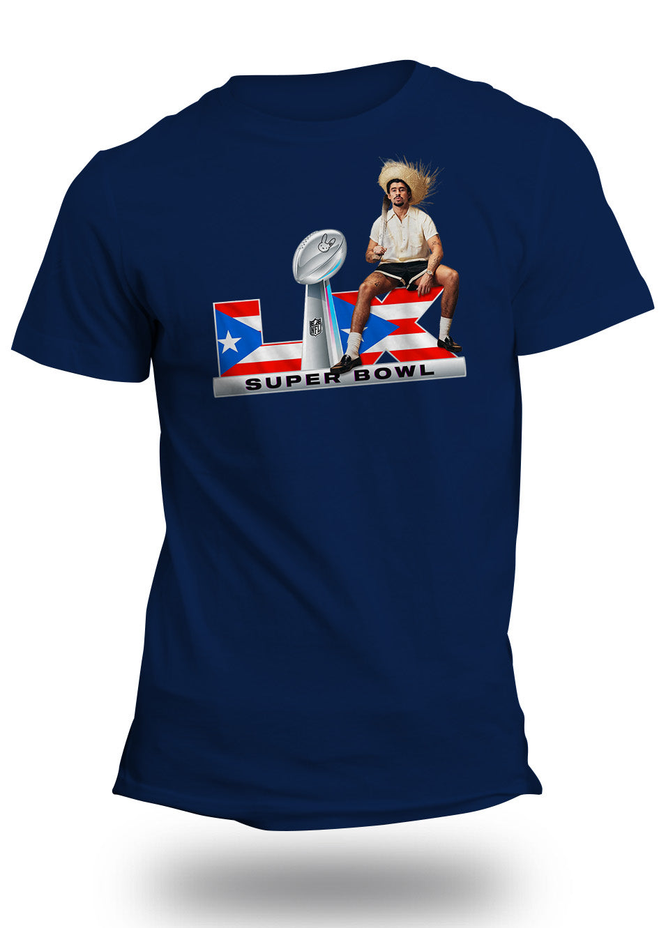 BadBunny Benito Bowl Machete T-Shirt