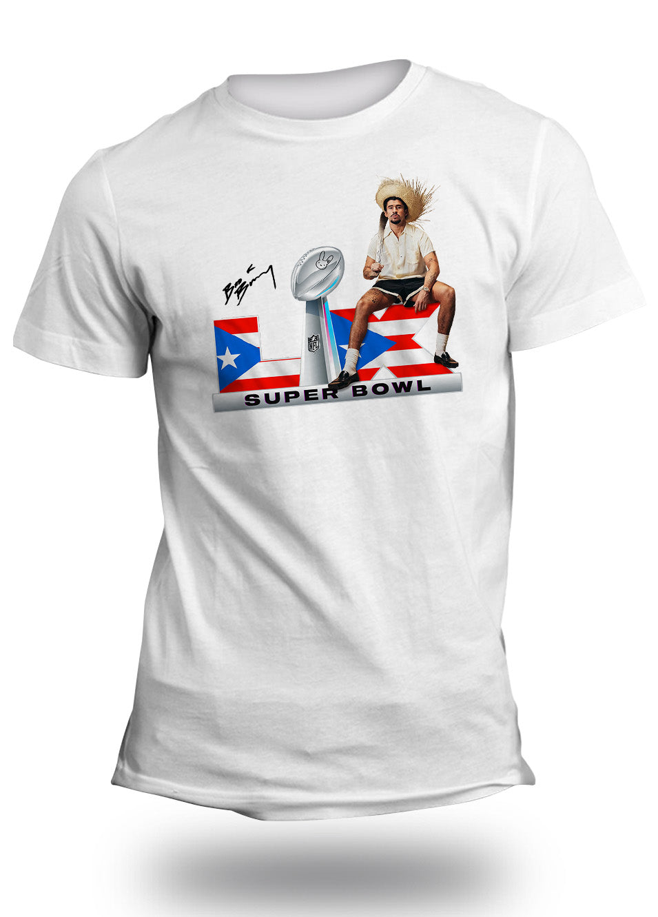 BadBunny Benito Bowl Machete T-Shirt